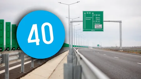 Indicatorul rutier care le-a dat lumea peste cap șoferilor. Ce trebuie să faci, de fapt, când întâlnești semnul albastru cu 40