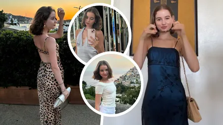 Irina Columbeanu și-a uimit fanii cu talentul ei în materie de fashion. Fiica Monicăi Gabor ar putea face carieră din asta