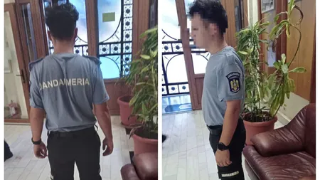 Un bărbat înarmat şi îmbrăcat în uniformă de jandarmi a fost depistat în mulţime la evenimentul dedicat gimnastei Ana Maria Bărbosu, de la Focşani