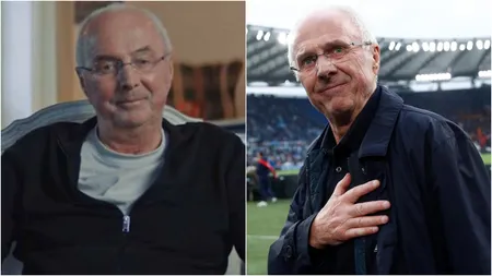 Mesajul emoționant al antrenorului suedez Sven-Goran Eriksson, după ce s-a aflat că suferă de cancer în fază terminală. ”Să nu vă pară rău, am avut o viață frumoasă”