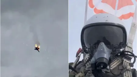 Un pilot rus și-a făcut un selfie, după ce avionul său a fost doborât. ”Am fost atacați”