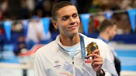 David Popovici, mesaj dur pentru politicienii români după ce a câştigat bronzul olimpic în proba de 100 m: 