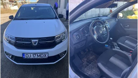 ANAF scoate la vânzare un Logan din 2018. Care e prețul și cum pot participa la licitație cei interesați