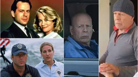 Imagine tulburătoare cu Bruce Willis. Actorul, care este măcinat de boală, a fost surprins în oraș. Apropiații spun că 