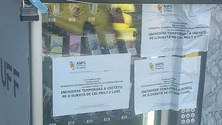 ANPC a suspendat activitatea a 13 magazine din Bucureşti pentru vânzarea ilegală de tutun către minori