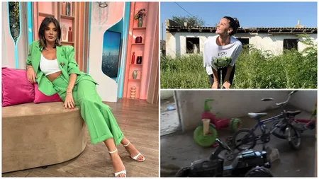 Cum arată locul în care a copilărit Ramona Olaru. Casa părintească a vedetei s-a transformat într-o ruină: „Cât de mult am evoluat”