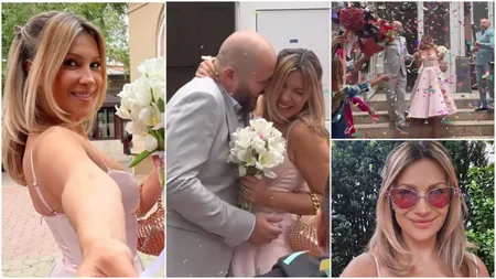 Lora s-a căsătorit! Primele imagini cu ținuta pe care vedeta a ales-o pentru cununia civilă