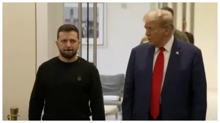 Trump și Zelenski s-au întâlnit, astăzi, la New York. Ei au vorbit despre rezolvarea războiului din Ucraina