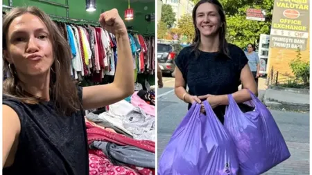 Adela Popescu se îmbracă de la second hand. Vedeta le-a arătat fanilor ce cumpărături a făcut: 