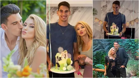 Andreea Bălan și cele două fiice, surpriză specială pentru Victor Cornea. Iubitul vedetei a împlinit vârsta de 31 de ani. FOTO