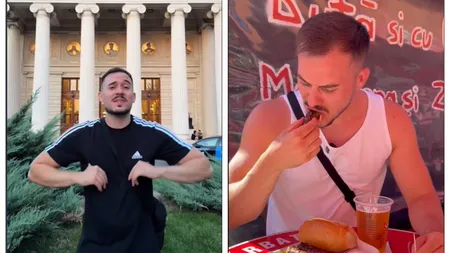 VIDEO Cel mai faimos influencer de pe Tiktok din estul Europei a ajuns la București. Ce destinații turistice a vizitat și cum i s-au părut micii din Obor