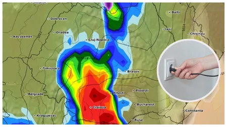 Vine un ciclon, „aer polar maritim”. Poliția Română, avertisment pentru cetățeni: Toate calculatoarele să fie scoase din priză