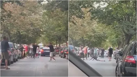Două familii de români au terorizat locuitorii unui oraș din Spania. S-au bătut pe străzi cu bâte, săbii și cuțite