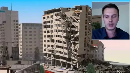 Clădirile din Capitală, făcute praf la un cutremur. Simularea care arată dezastrul provocat de un seism ca cel din 1977