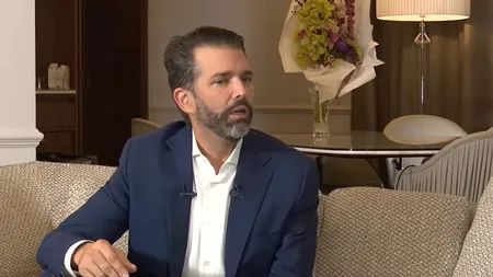 EXCLUSIV - Donald Trump Jr., la Romania Tv despre războiul din Ucraina: Se va încheia atunci când nu vom mai trimite fonduri nelimitate