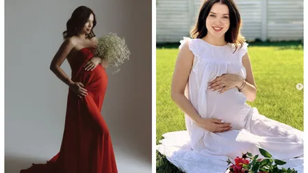 Anca Dumitra, Geaninuţa din las Fierbinţi, a născut, dar nu a dezvăluit sexul bebeluşului