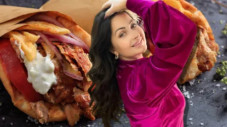Gabriela Cristea, reţetă de gyros cu o combinaţie specială de condimente: 