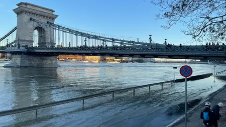 Stare de alertă în Ungaria din cauza fluviului Dunărea. Nivelul apei așteptat să crească cu 8 metri în următoarele zile