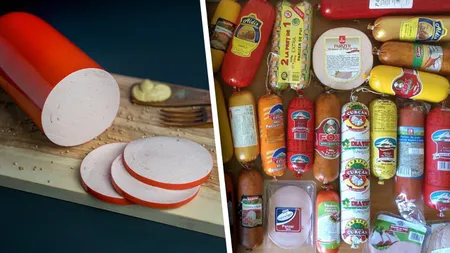 Din ce e făcut parizerul ieftin din supermarketuri. Secretul despre produsul de 5 lei pe care Lidl, Kaufland, Auchan sau Carrefour nu vor să îl știi. Carnea a fost înlocuită cu tot felul de chimicale