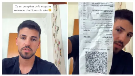 Şocul trăit de un român din Germania care a mers la supermarket cu produse românești. Cât a putut să plătească la final