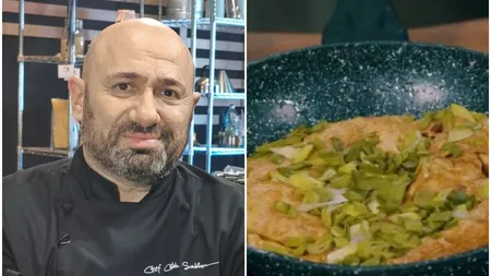 Cătălin Scărlătescu, secretul pentru o omletă pufoasă: 