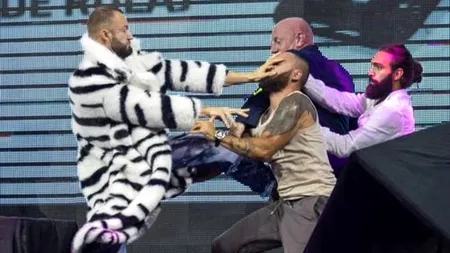 VIDEO și GALERIE FOTO Scandal monstru după gala RXF. Ovidiu Neveu nu a suportat înfrângerea și a sărit să îl bată pe Yamato Zaharia