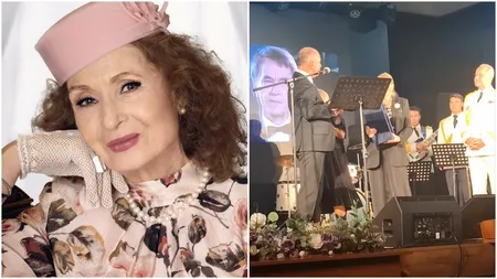 Angela Similea, apariție surprinzătoare la spectacolul dedicat regretatului Dan Spătaru. Cum arată solista la 78 de ani. VIDEO