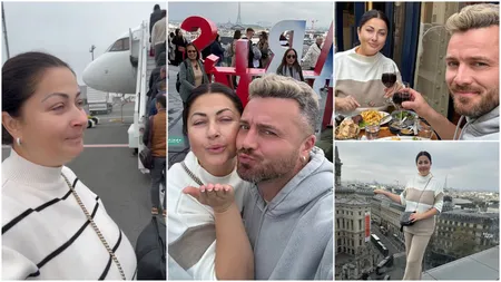 Gabriela Cristea și Tavi Clonda, peripeții în aeroportul din Paris. 