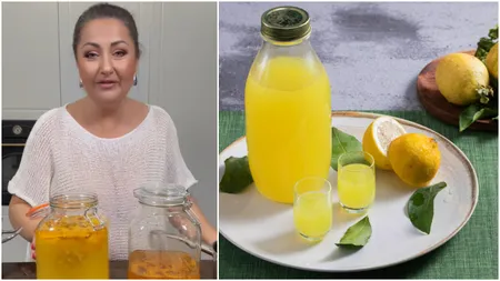 Cum pregătește Gabriela Cristea limoncello. Vedeta a dezvăluit pașii pe care îi urmează până siropul este gata