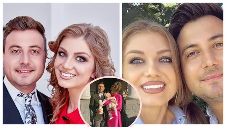Codruța și Valentin Sanfira, prima fotografie cu bebelușul. Fanii sunt în extaz. 