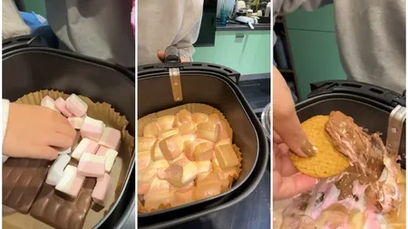 Cristina Șișcanu a pregătit super-desertul din 2 ingrediente, gata în doar 5 minute: 