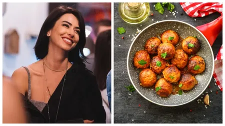 Rețeta de chiftele la cuptor în crustă de semințe de floarea-soarelui și susan pregătită de Diana Bart. „Da, există chiftele fără prăjeală”