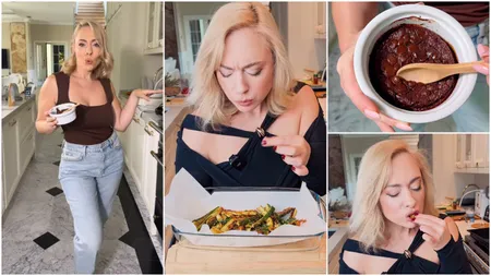 Giulia Nahmany, rețete delicioase de weekend. Zucchini sticks și brownie proteic, două preparate cu care să te răsfeți sănătos