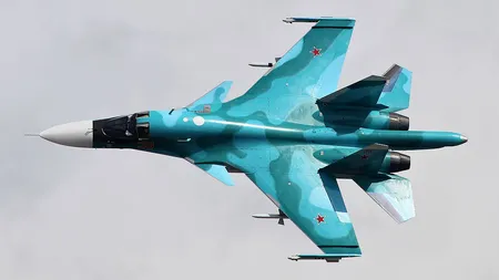 Ucrainenii au doborât un avion de luptă rusesc Su-34 şi 31 de drone Shahed