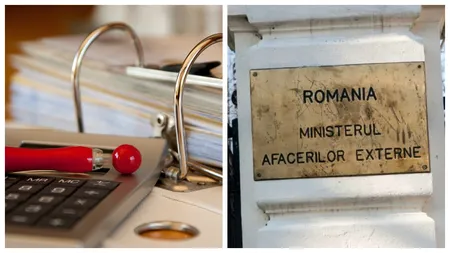 Scandal într-un minister important! O contabilă de la MAE a plătit salarii fictive iubitului său, cât și fiului acestuia, mai mari decât ale ministrului de Externe, timp de 12 ani