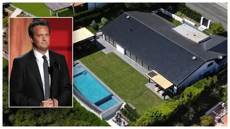 Care este suma colosală cu care a fost vândută casa lui Matthew Perry din serialul „Friends”