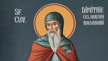 Calendar ortodox 27 octombrie 2024. Sfântul Cuvios Dimitrie cel Nou, Ocrotitorul Bucureştilor. Sărbătoare cu cruce roşie