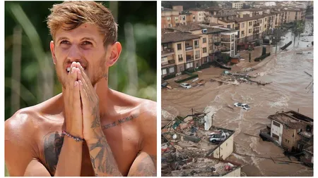 Inundațiile din Spania. Alex Delea este șocat: ”Credeam că mă uit la un film”. Mama unei vedete Survivor este prinsă în mijlocul puhoaielor