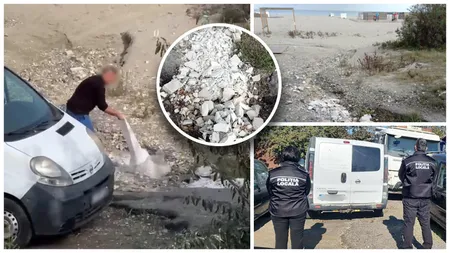 Un bărbat din Constanța a primit o amendă de 30.000 de lei după ce a aruncat deșeuri pe plajă
