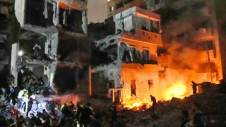 Atacuri israeliene în cartiere dens populate din Beirut, soldate cu cel puțin 22 de morți. ONU acuză Israelul că atacurile vizau forțele de menținere a păcii
