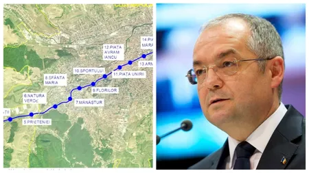 Emil Boc a anunțat că metroul din Cluj se va face. Construcția începe în această toamnă
