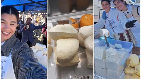 Cât costă un kilogram de brânză la mama Geta. Prețurile nu sunt pentru toate buzunarele, dar familia Sterp nu se plânge de lipsa clienților