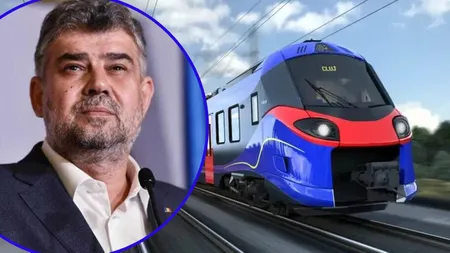 Marcel Ciolacu anunță că România va cumpăra 58 de trenuri electrice noi. 13 orașe mari vor fi interconectate