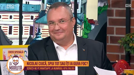 Ciucă a făcut show la sosurile picante! Cum i-ar repartiza pe rivali într-o unitate militară: Simion - la curăţat cartofi, Geoană - la lustruit bocanci!