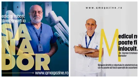 Medici și roboți salvează viețile pacienților. Dr. BOGDAN MARȚIAN: ”Nu putem face această meserie fără suflet. Oricât de bine ne-am cunoaște profesia”