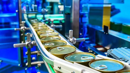Industria alimentară din România, în creștere cu 7,4 la sută față de anul trecut