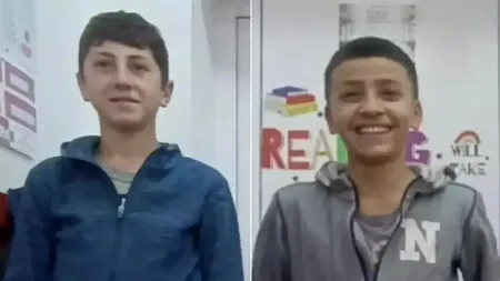 Doi băieți de 12 și 13 ani au dispărut în urmă cu mai bine de 24 de ore. Copiii au plecat de la școală și nu au mai ajuns acasă
