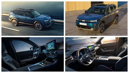 FOTO Dacia Bigster va fi produsă la Mioveni și va fi la fel de bine echipată ca un Renault. Este cel mai bine dotat model din istorie