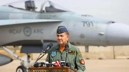Avioanele F-18 ale Spaniei, aflate în România, au dejucat un atac rusesc cu drone asupra Ucrainei. Rusia îşi etalează arsenalul nuclear