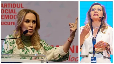 Gabriela Firea dă de pământ cu Elena Lasconi, pentru mesajul cu ”amante care ştiu că sunt înşelate, care îşi mai iau şi o smetie peste ceafă”